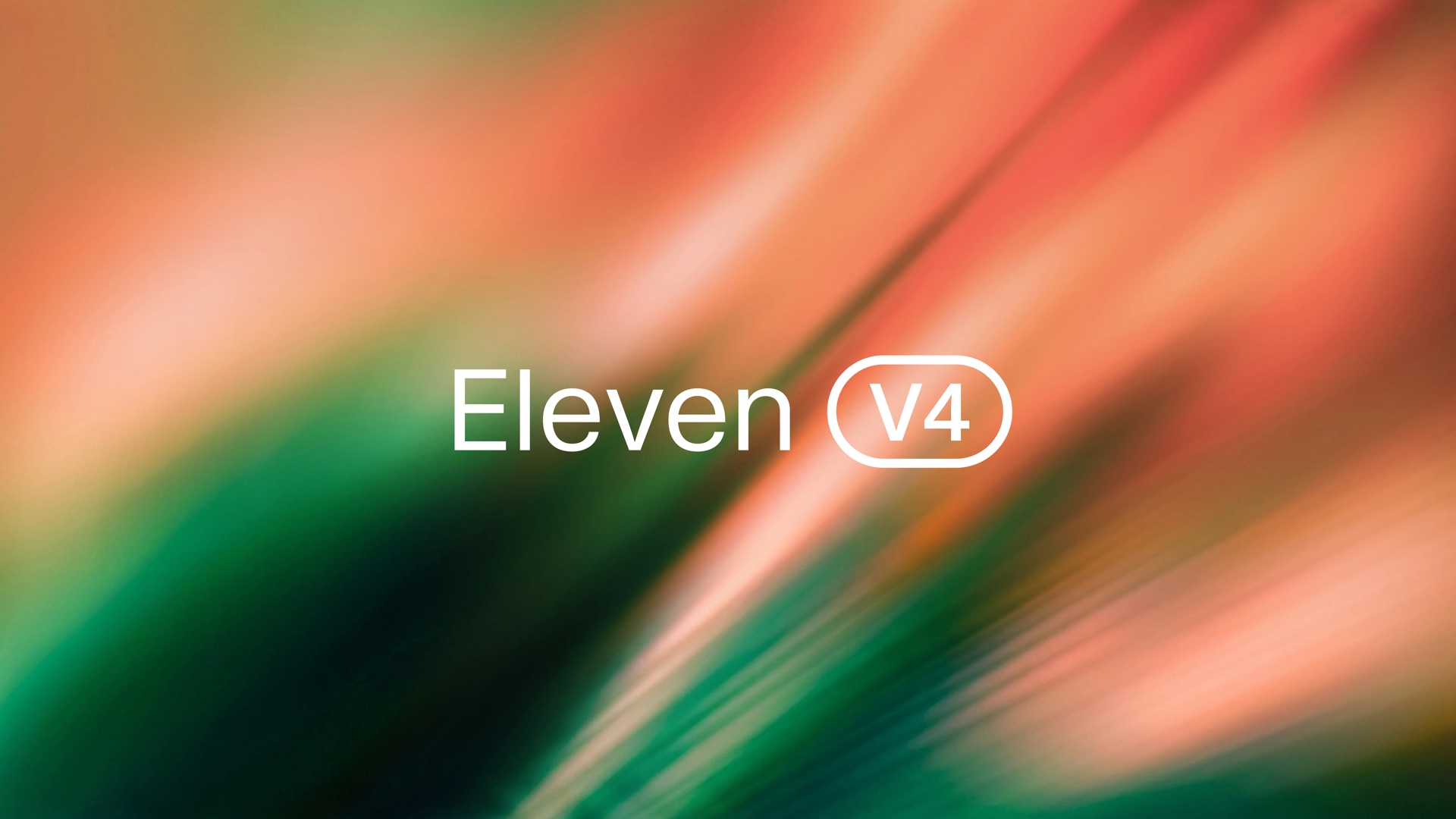 ElevenLabs Eleven v4 공식 발표 영상의 커버 이미지