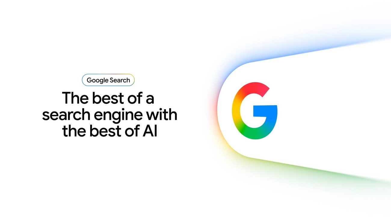 Google I/O 검색 업데이트 공식 이미지: Google Search와 AI 검색을 소개하는 그래픽