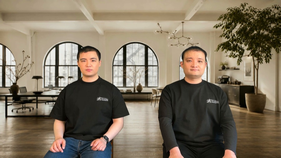 Prodigy Research 런칭을 소개하는 X 게시물 첨부 영상의 스틸컷